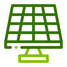 ikona paneli solarnych